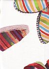 BUNT33B Espadrille multicolor allover COATED